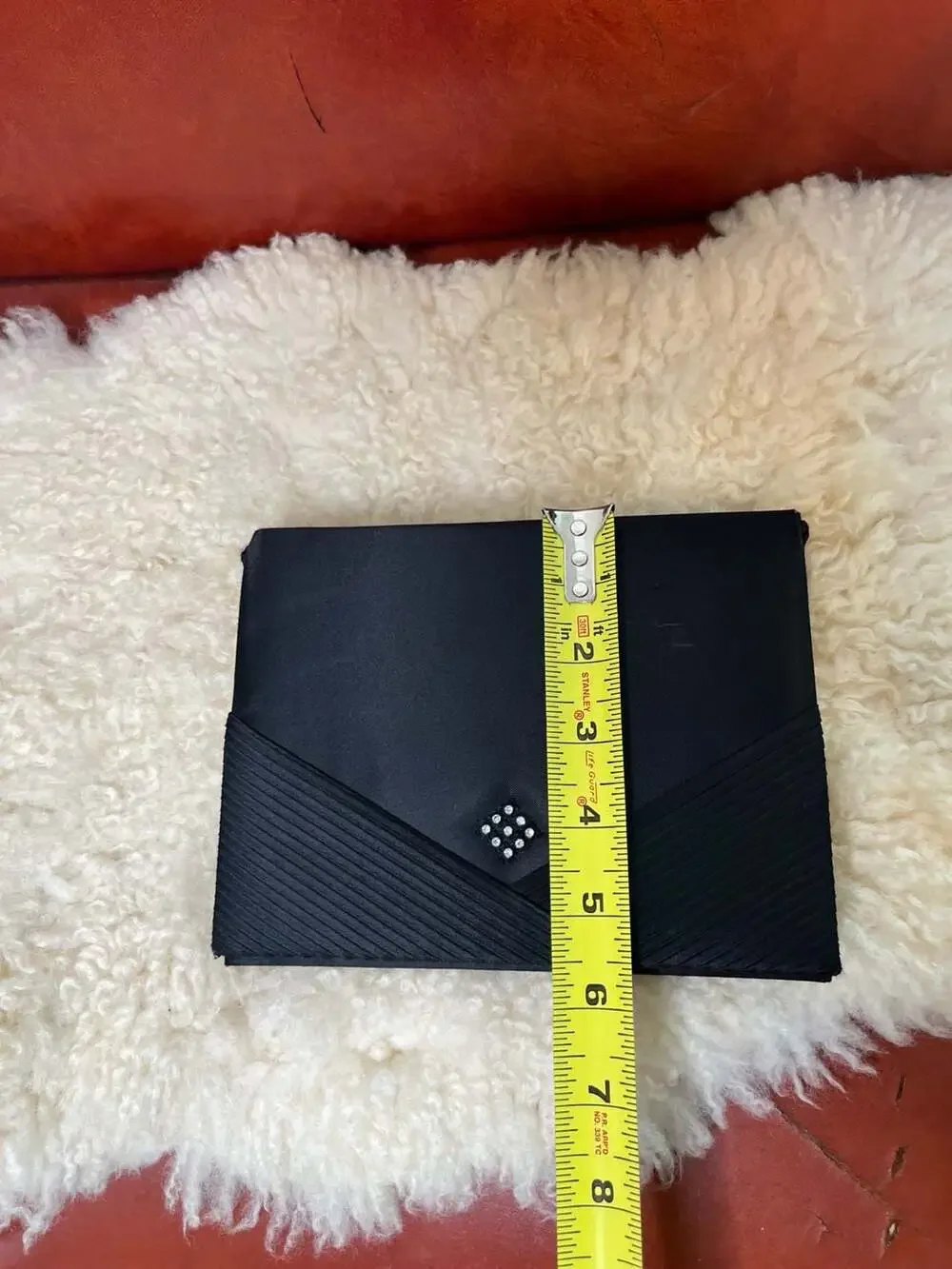 Unbranded black satin